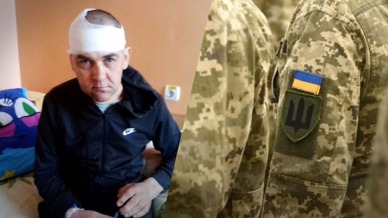 El oficial que golpeó a un militar en Volyn fue retenido a la fuerza en el cuartel debido a un accidente 