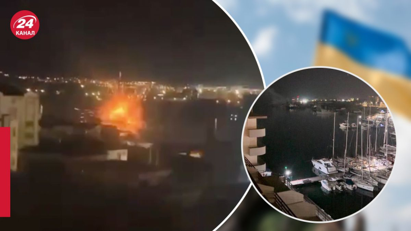 Alguien miente otra vez: hubo un video de la explosión de drones en Crimea, aunque el invasores "destruidos" ;