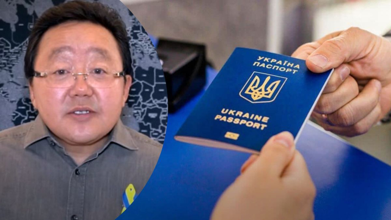 El ex presidente de Mongolia calificó el pasaporte ucraniano como uno de los más poderosos del mundo