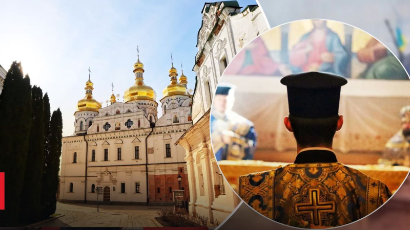 La OCU celebró una liturgia en la Catedral de la Asunción de Kiev-Pechersk Lavra sobre la Anunciación