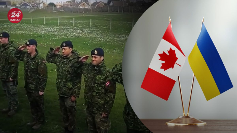 El ejército canadiense saludó a los valientes soldados de Ucrania que regresan para defender su patria