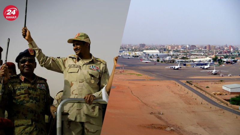 Intento de golpe de estado en Sudán: Aviones y tripulaciones ucranianas se encuentran en el aeropuerto de la capital