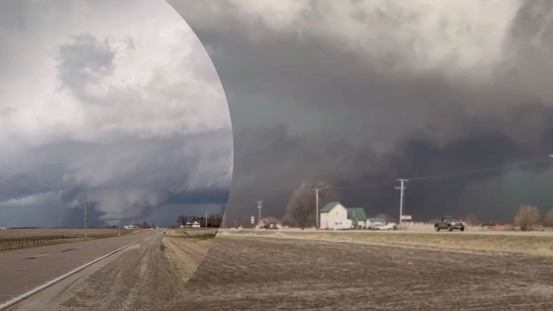 Fotogramas como de una película apocalíptica: terribles tornados arrasaron los EE. UU., más de 20 muertos