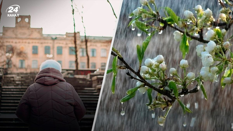 El calentamiento será de corta duración: volverá a hacer frío y las lluvias continuarán en Ucrania 