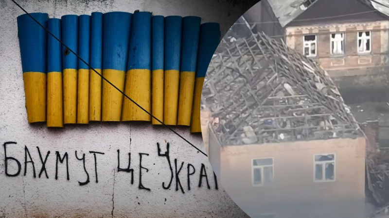 Salieron del edificio rodeado en Bakhmut: los defensores ucranianos publicaron un video impresionante