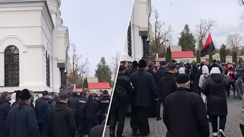 En Kamyanets-Podilskyi, enfrentamientos cerca de la catedral, aún ocupada por la UOC-MP 