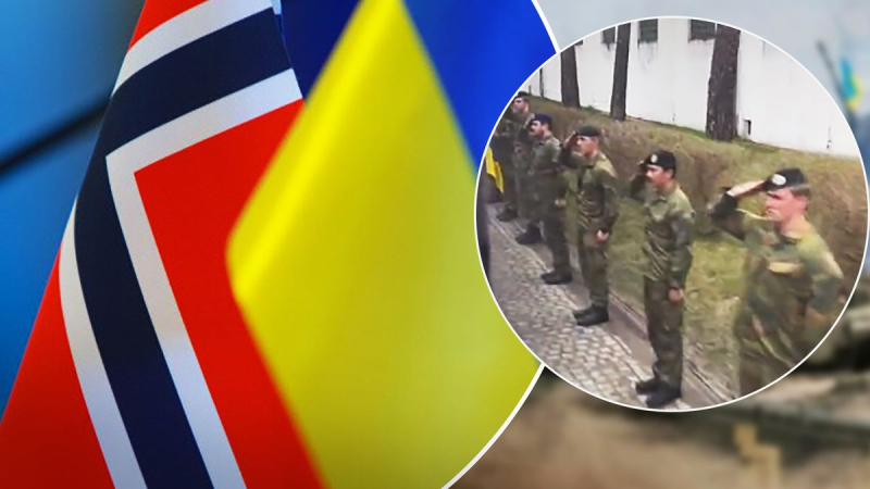 Saludaron e izaron la bandera azul y amarilla: cómo el ejército noruego despidió a las Fuerzas Armadas de Ucrania después de los ejercicios