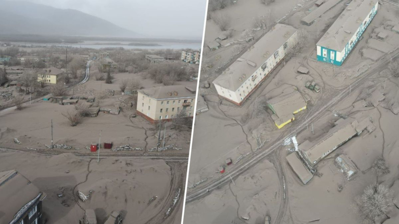 Ceniza ha subido a 10 kilómetros: nuevas emisiones de volcán en Kamchatka