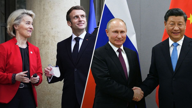 Macron y von der Leyen van a China: cómo los líderes de la UE quieren mantener a Xi alejado de Putin alianza 