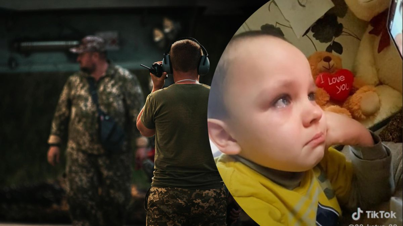 "Papá, te extraño mucho”: video de un niño hablando con un padre guerrero tocó la APU web