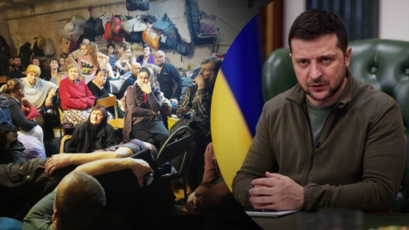 Zelensky visitó el pueblo de Yagodnoye, cuyos habitantes estaban retenidos por los rusos en el "sótano de la muerte