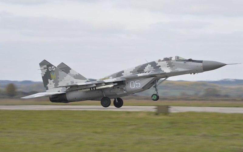 Alemania considerará hoy la solicitud de Polonia de transferir cazas MiG-29 a Ucrania