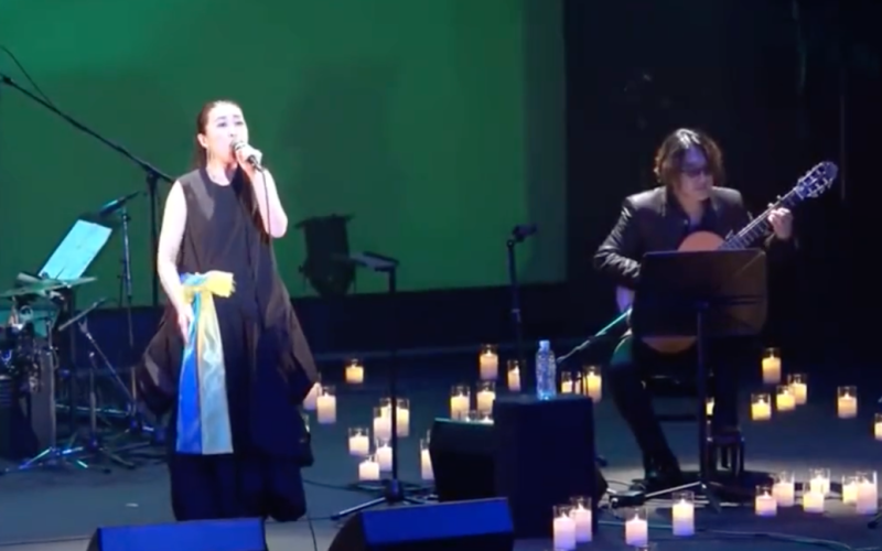 El cantante japonés cantó el himno de la OUN en ucraniano: video conmovedor