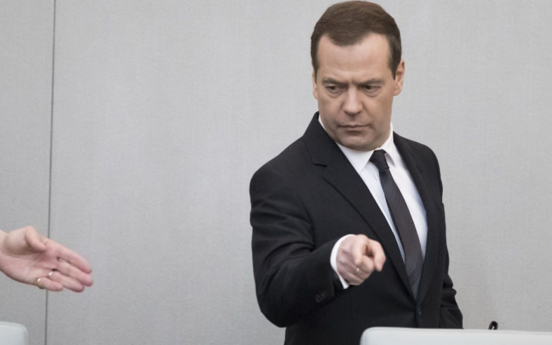 Medvedev hizo otra rabieta sobre la