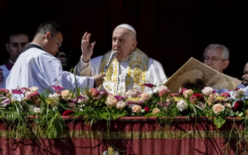 Papa Francisco rezó para que Ucrania y Rusia se 
