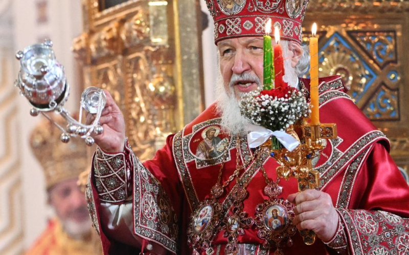 Patriarca Kirill nombrado guerra en Ucrania "obra sagrada"