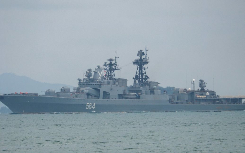 La Flota del Pacífico de la Federación Rusa fue llevada al más alto grado de preparación para el combate para un control repentino