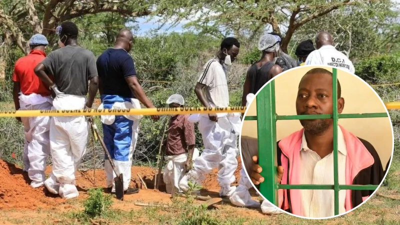 Un pastor mató de hambre a la gente: se extrajeron los órganos internos de las víctimas de una secta en Kenia 