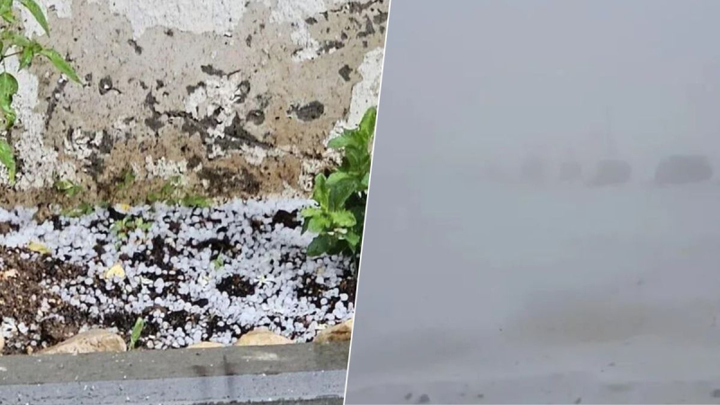 Tormenta de granizo, nieve y temperaturas bajo cero: fuerte tormenta golpea a Israel