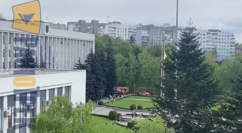 Hubo un incendio en el edificio de la Administración Estatal Regional de Rivne: ¿hay víctimas?