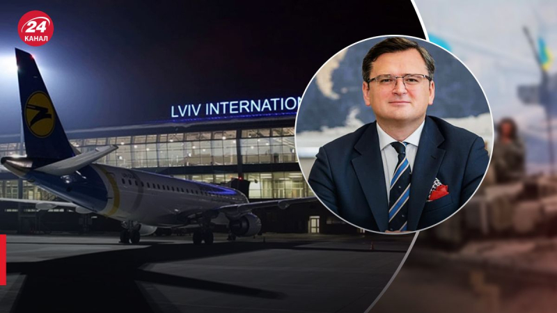 Hubiera sido fácil: Kuleba permitió la apertura del aeropuerto de Lviv y nombró la condición