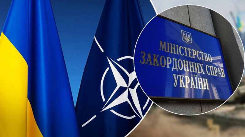 Los medios cuestionaron el rumbo de Ucrania hacia la membresía en la OTAN: el Ministerio de Relaciones Exteriores reaccionó