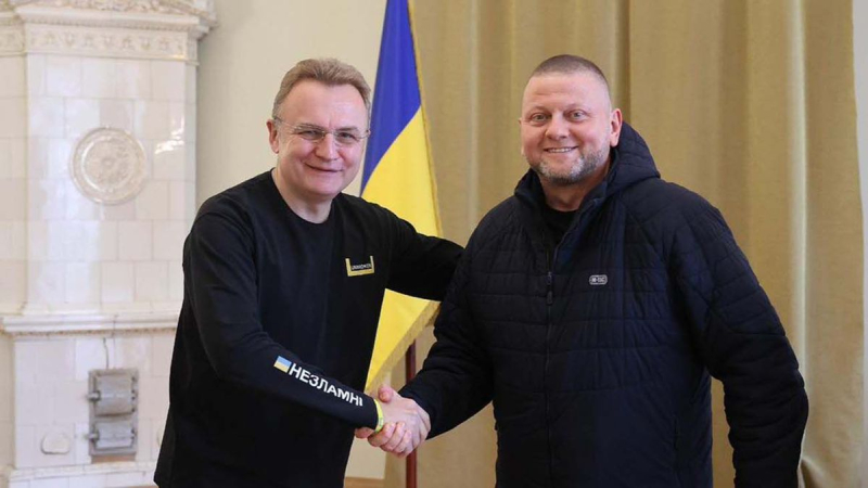 Por qué vino Zaluzhny a Lviv: Sadovy contó los detalles de la reunión