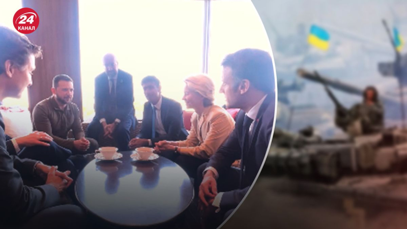 Sin una mesa larga y en un ambiente agradable: Zelensky mostró imágenes interesantes de una reunión con el G7 líderes