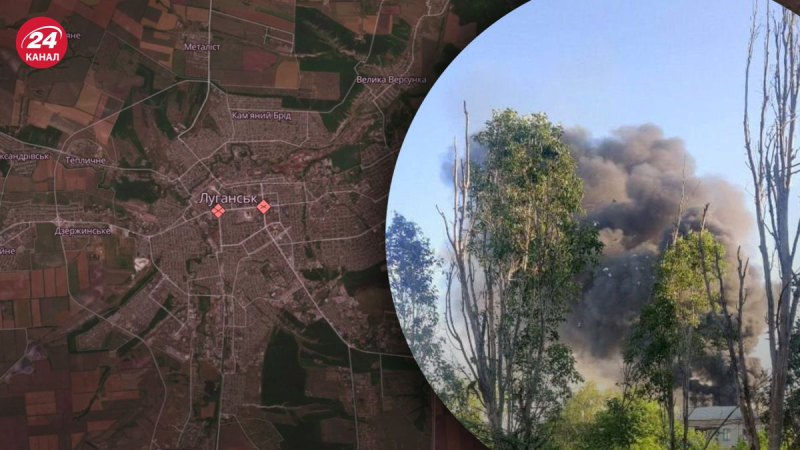 "Algodón" en la Luhansk ocupada: qué tan lejos está la ciudad de la línea del frente – mostrar en el mapa 