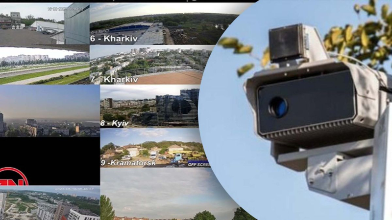 Guerra en vivo: cámaras en vivo que ayudan al enemigo a seguir operando en ciudades ucranianas