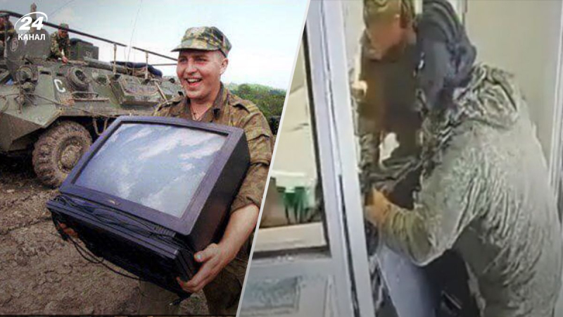 El Ministerio de Defensa habló sobre los vergonzosos robos de los invasores en la Zaporozhye ocupada