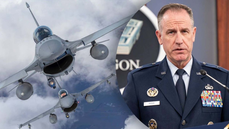 El Pentágono dijo si el F-16 será entregado a la contraofensiva de la APU