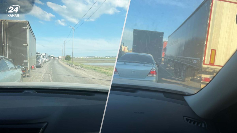 Los ocupantes están sacando mercancías robadas de Melitopol en camiones: ya hay colas de locura cerca de Crimea