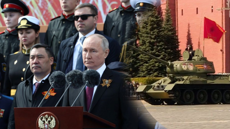 No huele a victoria: ISW analizó la débil actuación de Putin y el desfile del 9 de mayo en Moscú 