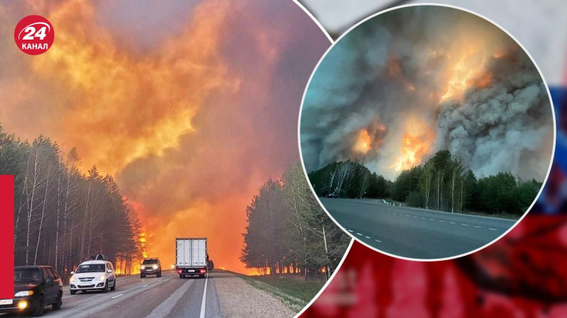 Un verdadero infierno para los ocupantes: terribles incendios arrasaron varias regiones de Rusia