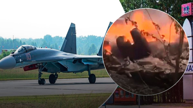 "Caída de avión" en la región de Briansk: analistas descubrieron el nombre del copiloto del Su-35