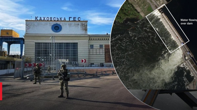 Nivel de amenaza alto en 30 años: el NYT evaluó el estado de la central hidroeléctrica Kakhovskaya, que está controlado por los ocupantes