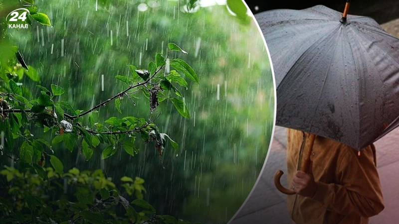 Casi toda Ucrania estará cubierta por lluvias moderadas con una tormenta eléctrica: cuándo y dónde lloverá aumentar