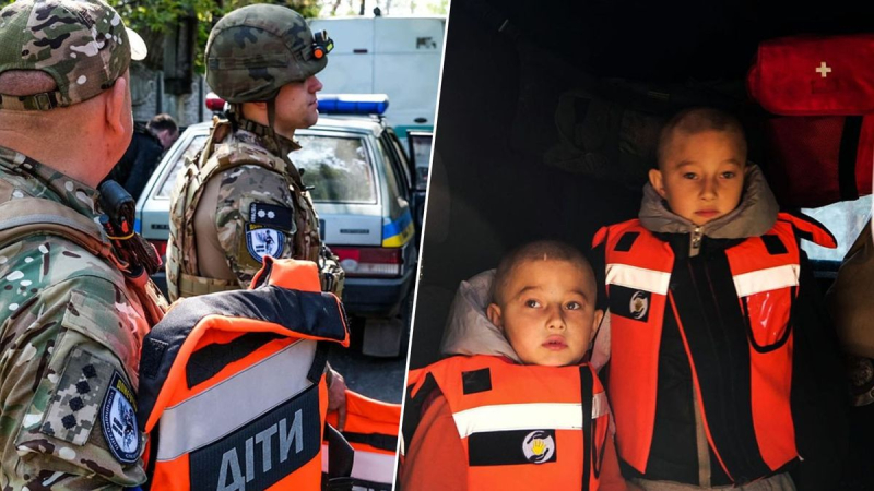 Dos pequeños gemelos fueron evacuados de Avdiivka: los padres estuvieron en contra hasta el final
