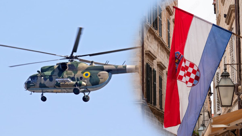 Cada vez hay más equipos de contraofensiva: Ucrania recibió helicópteros Mi-8 de Croacia