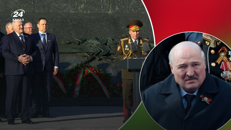 Esto nunca había sucedido antes: Lukashenka no pudo dar un discurso antes del 9 de mayo