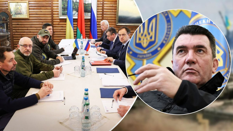 Se lanzó una campaña muy grande, – Danilov dijo que quieren poner a Ucrania en la mesa de negociaciones
