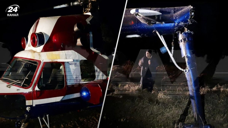 Un helicóptero Mi-2 aterrizó con fuerza en Rusia: desconectó la estación Transneft y el piloto desapareció misteriosamente