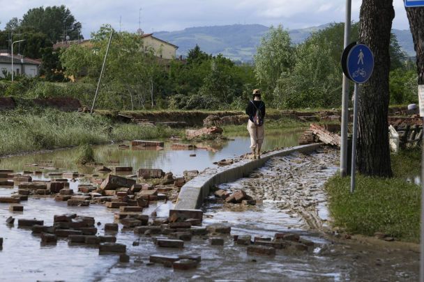  Devastadora inundación en Italia: el país se hunde, hay muertos (foto)