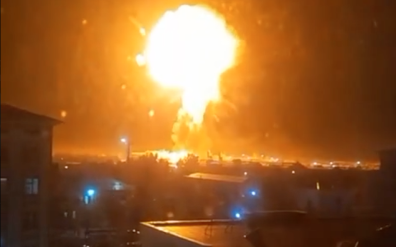 В En Uzbekistán, se produjo una poderosa explosión en una estación de suministro de gas – foto