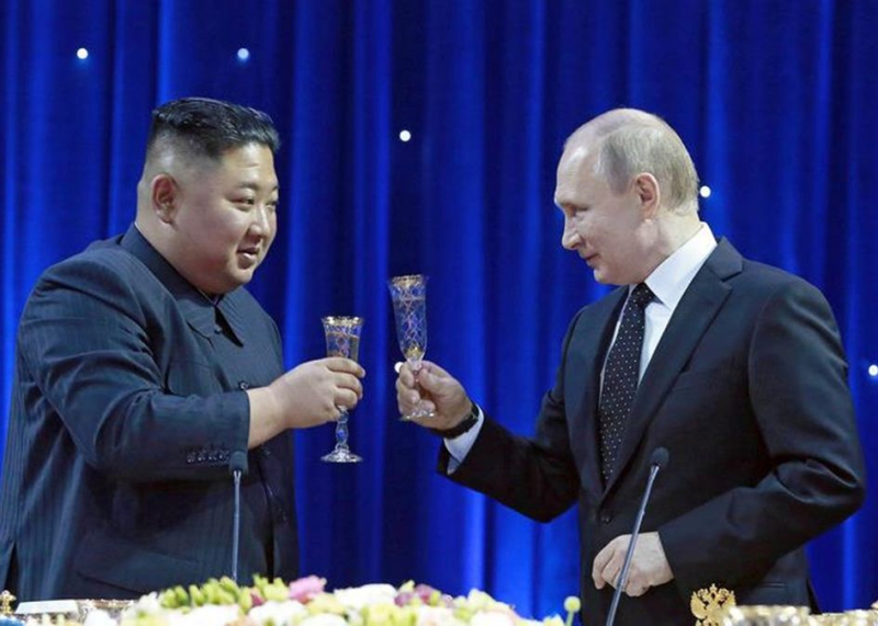 Apoyo total al agresor: Kim Jong Ying busca con Putin 'construir un país poderoso' 