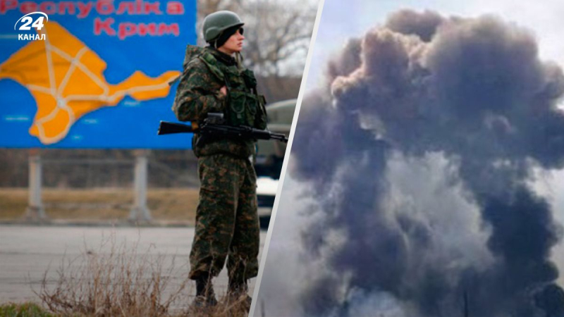 Se vuelven a ver drones: los ocupantes anunciaron un supuesto ataque a Crimea