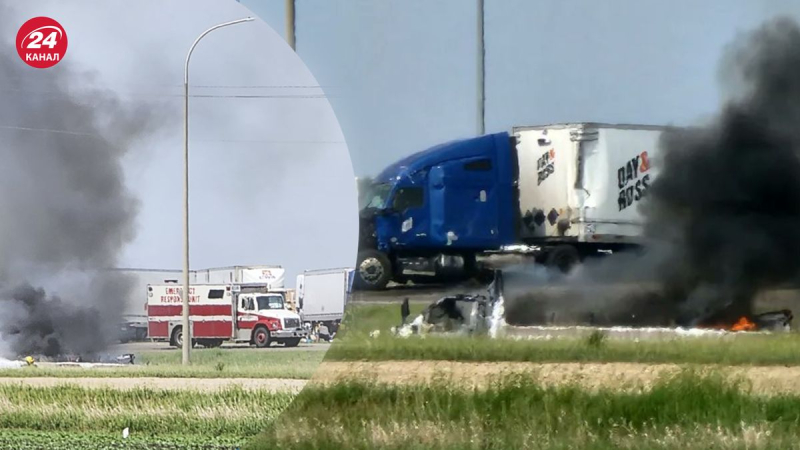 Accidente sangriento en Canadá: camión choca contra autobús con ancianos, muchas víctimas