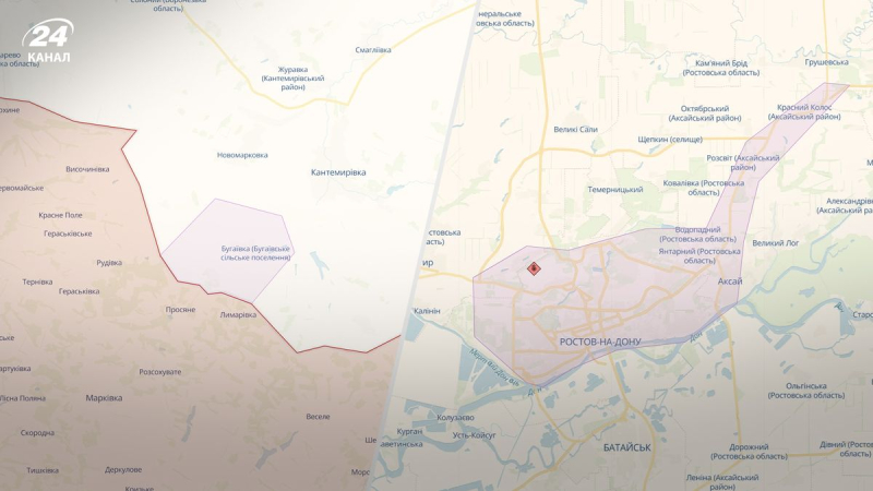 "Ocupado" Rostov del Don y Bugaevka: mapa actualizado de DeepState tras la rebelión de Prigozhin