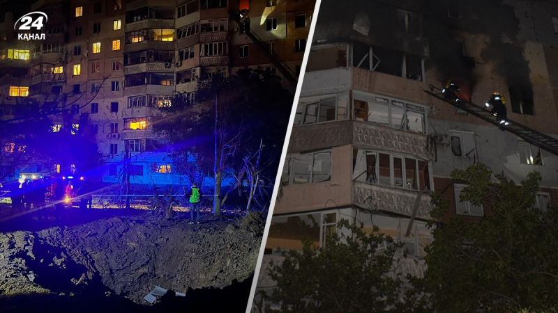 Ataque nocturno ruso en Odessa: los militares mostraron las terribles consecuencias del bombardeo enemigo